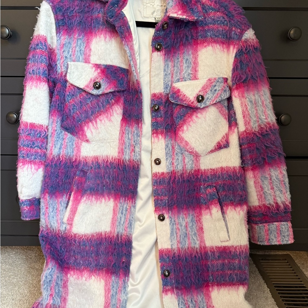 Blank NYC Women's Plaid Jacket